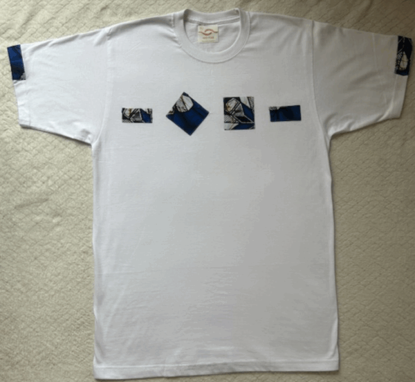 T-shirt Wax Blanc « Madiama Graphic » – Image 3