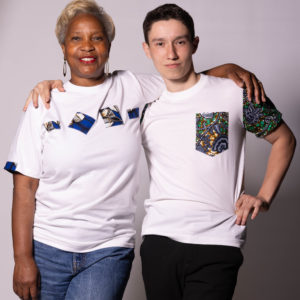 T-shirt Wax Blanc « Madiama Graphic »