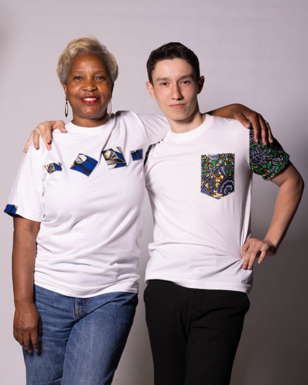 T-shirt Wax Blanc « Madiama Graphic »