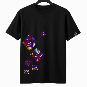 T-shirt Wax Noir Afrobeat