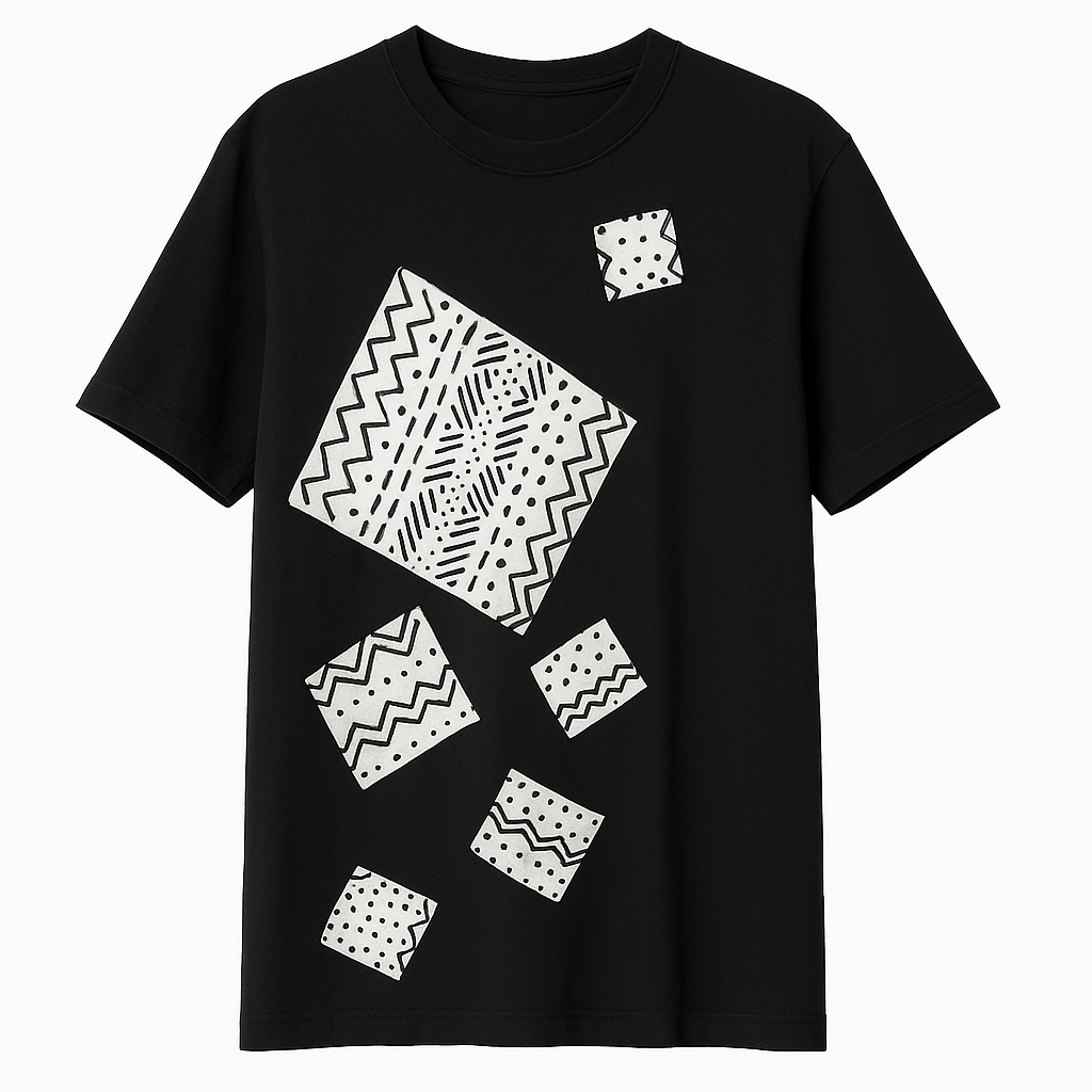 T-shirt Wax Noir Yad