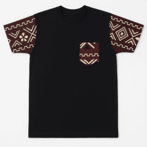 T-shirt Wax Noir « Sama Poche »