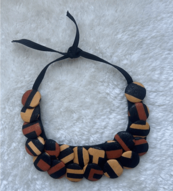 Collier Soukeina Marron – Image 3
