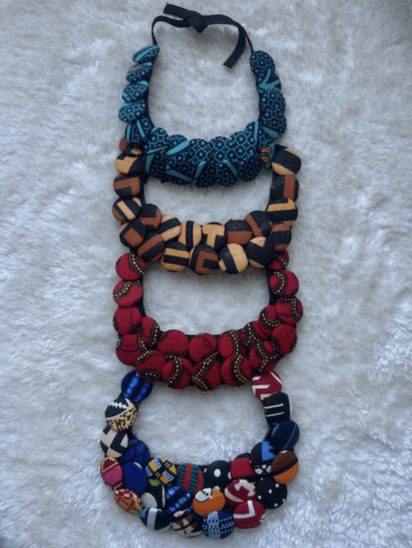Collier Soukeina Marron – Image 2