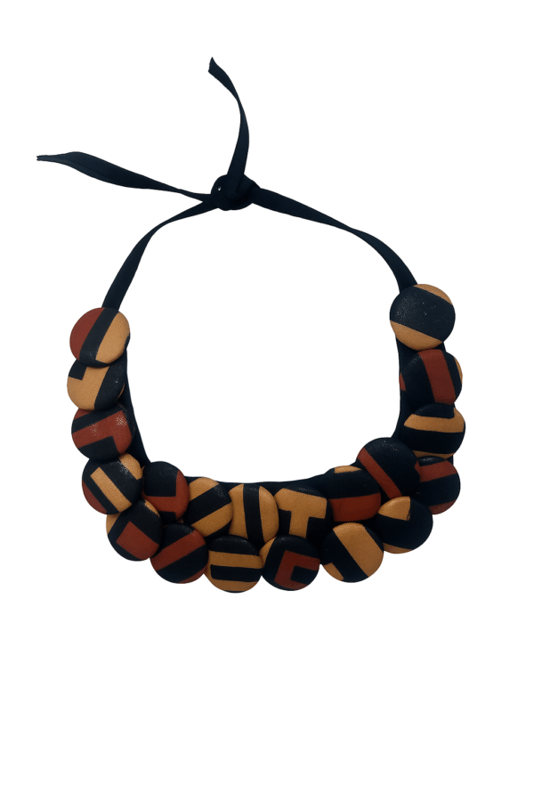 Collier Soukeina Marron