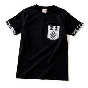 T-shirt Wax Rouge « Sama Poche »